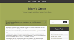 Desktop Screenshot of islamsgreen.org